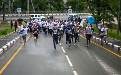 Больше 200 южносахалинцев отметили Всероссийский олимпийский день