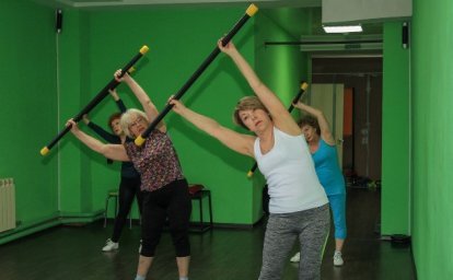 Вбизнесмен открыл спортклуб для пенсионеров